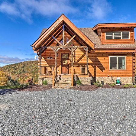 Hilltop Cabin On 5 Acres With Hot Tub And Waterfall! Bryson City Exteriör bild